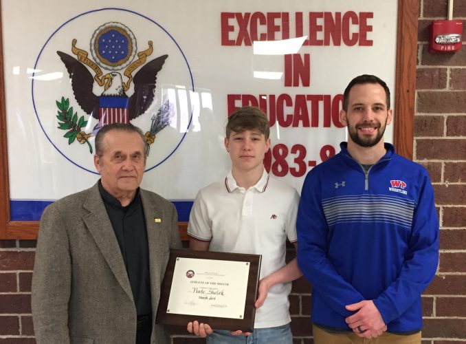 Wheeling Park’s Nathan Shelek Lauded by Elks as Athlete of Month News